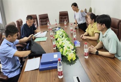 旌德縣生態(tài)環(huán)境分局入企走訪調(diào)研，優(yōu)化營(yíng)商環(huán)境助力日用化學(xué)產(chǎn)品銷售